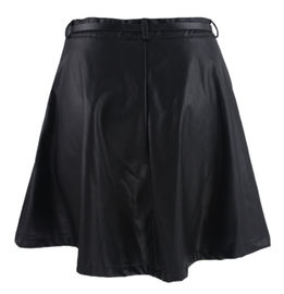 Casual Womens Fashion Skirts A Line Loose Pu Skirt For Spring / Summer